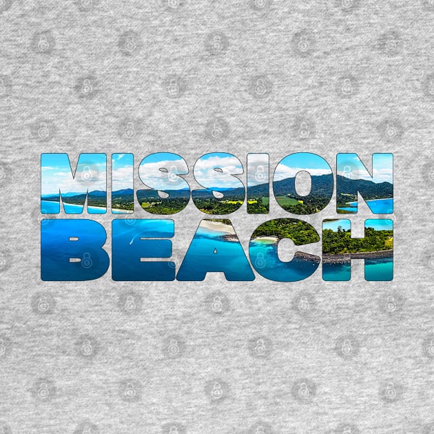 MISSION BEACH - Queensland Australia Beautiful Day by TouristMerch